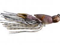 Leurre Live Target Hollow Body Craw Jig 4.5cm 14g - Grey/Brown