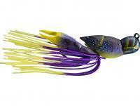 Leurre Live Target Hollow Body Craw Jig 4.5cm 14g - Junebug/Chartreuse