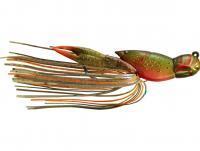 Leurre Live Target Hollow Body Craw Jig 4.5cm 14g - Olive/Orange