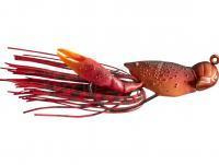 Leurre Live Target Hollow Body Craw Jig 4.5cm 14g - Red