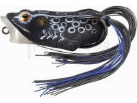 Leurre Live Target Hollow Body Frog Popper 5cm 10.5g - Black/Black