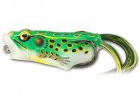 Leurre Live Target Hollow Body Frog Popper 5cm 10.5g - Floroscent Green/Yellow