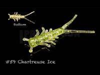 Leurre Lunker City Hellgie 1.5 inch - #59 Chartreuse Ice