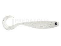 MUSTAD Mezashi Cross Curly Tail 3.5" 9cm - Pearl White