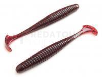 Leurre Souple Noike Smokin Swimmer 3 inch 76 mm - 103 Dark Red