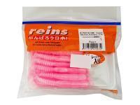 Leurre Souple Reins Rockvibe Shad 3 inch - 128 Glow Bubblegum Silver