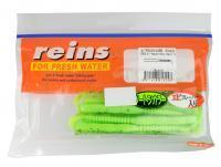 Leurre Souple Reins Rockvibe Shad 4 inch - B85 Ch Pepper / Glow Melon S