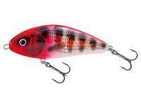 Jerkbait Salmo Fatso 10cm Floating - Holo Red Head Striper (HRHS)