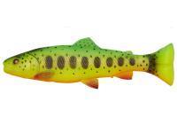 Leurre Savage Gear 3D Craft Trout PulseTail Bulk 16cm 53g - Firetiger Fluo Matte Finish