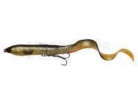 Leurre Savage Gear 3D Hard Eel 17cm 50g Slow Sinking 2+1 - Black Gold UV