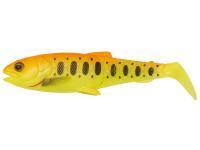 Leurre Savage Gear Craft Cannibal PaddleTail Bulk 6.5cm 4g - Golden Ambulance Fluo Matte Finish