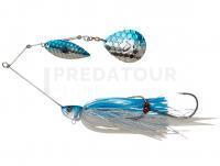 Leurre Savage Gear Da’Bush Spinnerbait 14cm 21g Sinking - Blue Silver