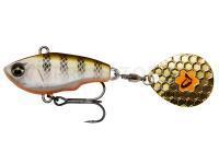 Leurre Savage Gear Fat Tail Spin 8cm 24g - Perch Fluo