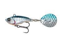 Leurre Savage Gear Fat Tail Spin (NL) 5.5cm 6.5g - Blue Silver