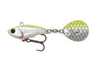 Leurre Savage Gear Fat Tail Spin (NL) 5.5cm 6.5g - Lemon Back Flash