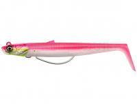 Leurre Savage Gear Sandeel V2 Weedless 11.5cm 22g 2+1pcs - Pink Pearl Silver