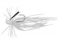 Leurre Savage Gear Skirt Flirt Jig 6.5cm 10g #1 Sinking - White Pearl