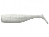Leurre Savage Minnow Weedless Tail 10cm 10g 5pcs - White Pearl Silver