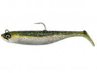 Leurre SG Savage Minnow 10cm 20g - Green Silver 2+1pcs