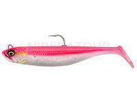 Leurre SG Savage Minnow 10cm 20g - Pink Pearl Silver 2+1pcs