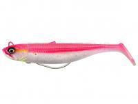 Leurre SG Savage Minnow Weedless 12.5cm 28g 2+1pcs - Pink Pearl Silver