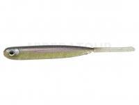 Leurre Souple Tiemco PDL Super Shad Shape 4 inch ECO - 01 Crystal Smelt