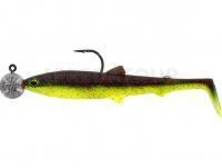 Leurre Westin BullTeez 12.5cm R 'N R 10g #6/0 - Black/Chartreuse