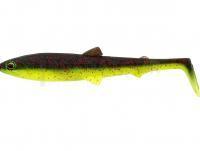 Leurre Westin BullTeez Shadtail 12.5cm 16g - Black/Chartreuse