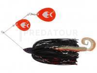 Spinnerbait Westin MonsterVibe Colorado Blades 65g - Black Mamba