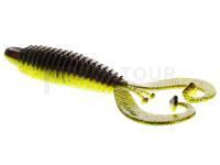 Leurre Westin RingCraw CurlTail 9cm 6g - Black Chartreuse