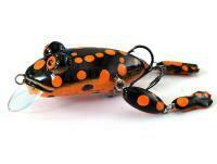 Leurre Wob-Art Frog 6.5cm 6g - Black/Orange