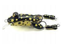 Leurre Wob-Art Frog 6.5cm 5g - Black/Yellow