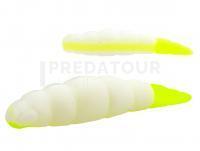Leurre Yochu Cheese Trout Series 1.7 inch | 43mm - 131 White / Hot Chartreuse