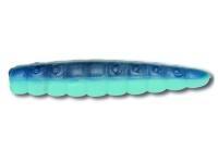 Quantum Leurres Souples Magic Trout B-Maggot 25mm - Garlic | Blue-white