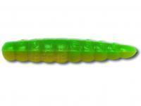 Quantum Leurres Souples Magic Trout B-Maggot 25mm - Garlic | Yellow-green
