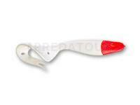 Leurres Delalande Sandra 12cm - 61 Blanc Tête Rouge