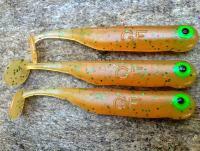 Leurres souples Great Fish GF1 49mm 1g - no scent - curry