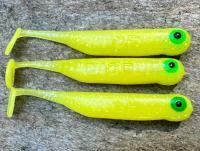 Leurres souples Great Fish GF1 49mm 1g - no scent - yellow