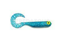 Leurres souples Great Fish GF1 Twister 49mm - no scent - glitter blue