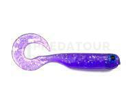 Leurres souples Great Fish GF1 Twister 49mm - no scent - glitter light purple