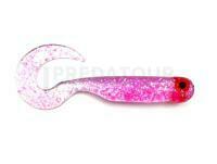 Leurres souples Great Fish GF1 Twister 49mm - no scent - glitter pink