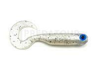 Leurres souples Great Fish GF1 Twister 49mm - no scent - white pearl
