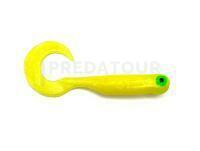 Leurres souples Great Fish GF1 Twister 49mm - no scent - yellow
