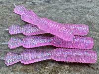 Leurres souples Great Fish GF2 Leech 60mm 1.8g - no scent - glitter pink