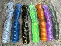 Leurres souples Great Fish GF2 Leech MIX 60mm 1.8g - no scent -  multicolor I