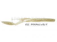 Leurres Keitech Neco Camaron 5.5 cala | 139 mm - 472S  Crystal Shrimp