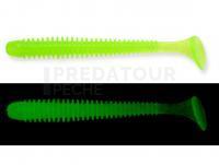 Leurres Keitech Swing Impact 3 inch | 76mm - Clear Chartreuse Glow