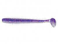 Leurre souple Keitech Swing Impact 4 inch | 102mm - LT Purple Ice Shad