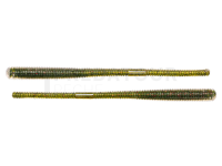 Leurres Live Target Finesse Tail Worm 11.4cm - Green/Red