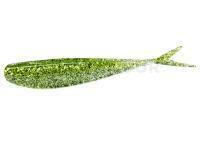 Leurres Lunker City Fat Fin-S Fish 3.5" - #059 Chartreuse Ice